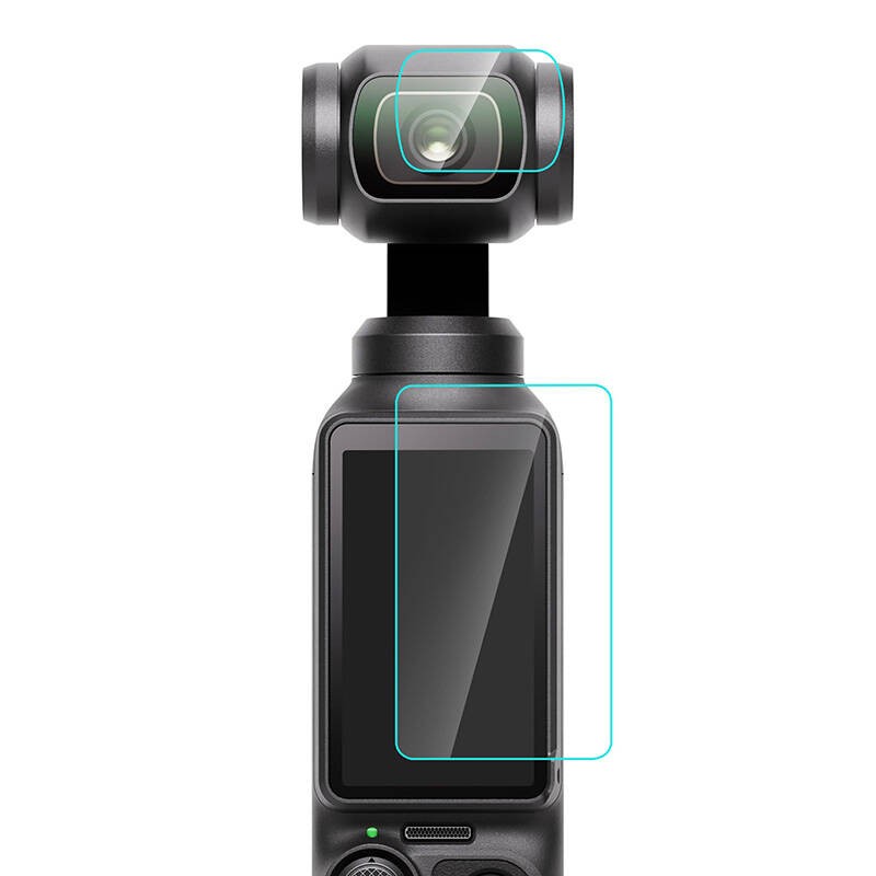 Grūdinto stiklo objektyvo ir ekrano apsauga DJI OSMO Pocket 3