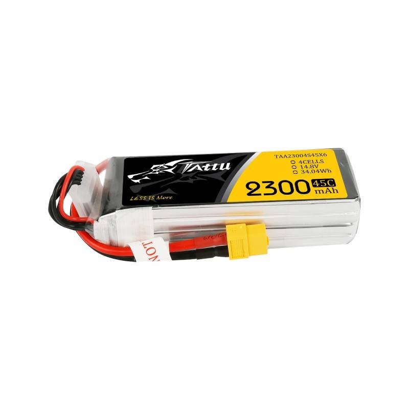 Akumuliatorius Tattu 2300mAh 14,8V 75C 4S1P XT60