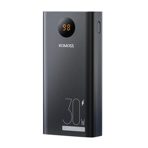 Energijos kaupiklis "Romoss PEA30" 30000 mAh (juodas)