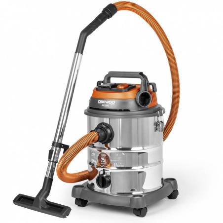 Vacuum Cleaner|DAEWOO|DAVC 2514S|Wet/dry/Industrial|1400 Watts|Capacity 25 l|Weight 7 kg|DAVC2514S|DAVC2514S