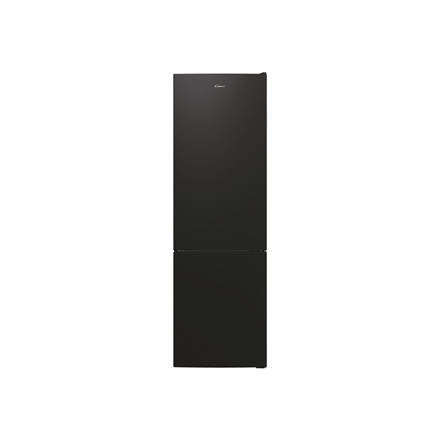 Candy | Refrigerator | CCT3L517EB | Energy efficiency class E | Free standing | Combi | Height 176 cm | No Frost system | Fridge net capacity 186 L | Freezer net capacity 74 L | Display | 39 dB | Black|CCT3L517EB