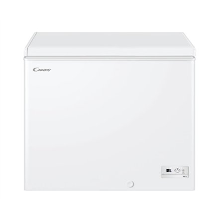 Candy | Freezer | CHAE 2002E | Energy efficiency class E | Chest | Free standing | Height 84.5 cm | Total net capacity 196 L | White|CHAE 2002E