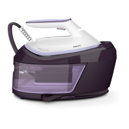 Philips | Steam Generator | PSG6024/30 | 2400 W | 1.8 L | Auto power off | Vertical steam function | Calc-clean function | Purple|PSG6024/30