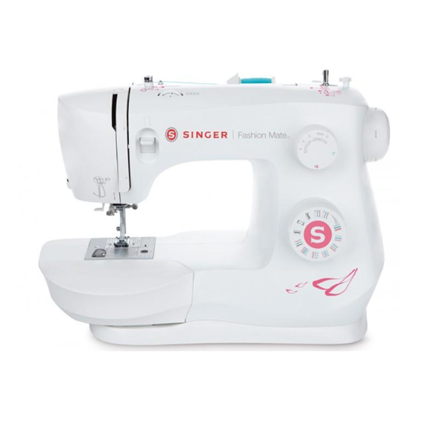 Singer | Sewing Machine | 3333 Fashion Mate™ | Number of stitches 23 | Number of buttonholes 1 | White|3333