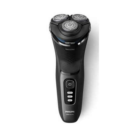 Philips Wet or Dry electric shaver S3244/12, Wet&Dry, PowerCut Blade System, 5D Flex Heads, 60min shaving / 1h charge, 5min Quick Charge|S3244/12