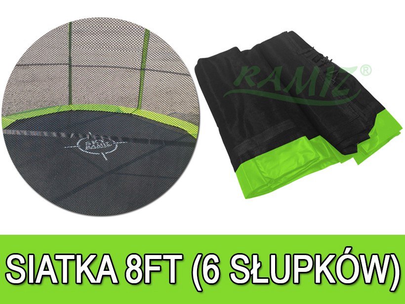 Apsauginis batuto tinklas, 244cm, žalias