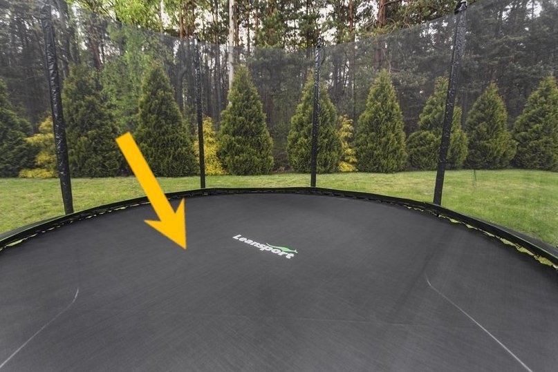 Batuto šokinėjimo pagrindas Lean Sport Pro, 305cm