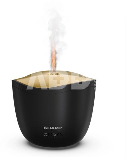 Sharp Aroma Diffuser DF-A1E-B Ultrasonic, Black/Matt Metallic Gold