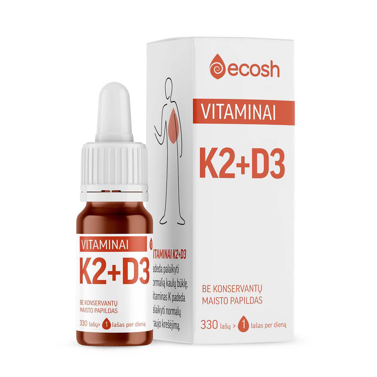 ECOSH VITAMINAI K2+D3, 10 ml