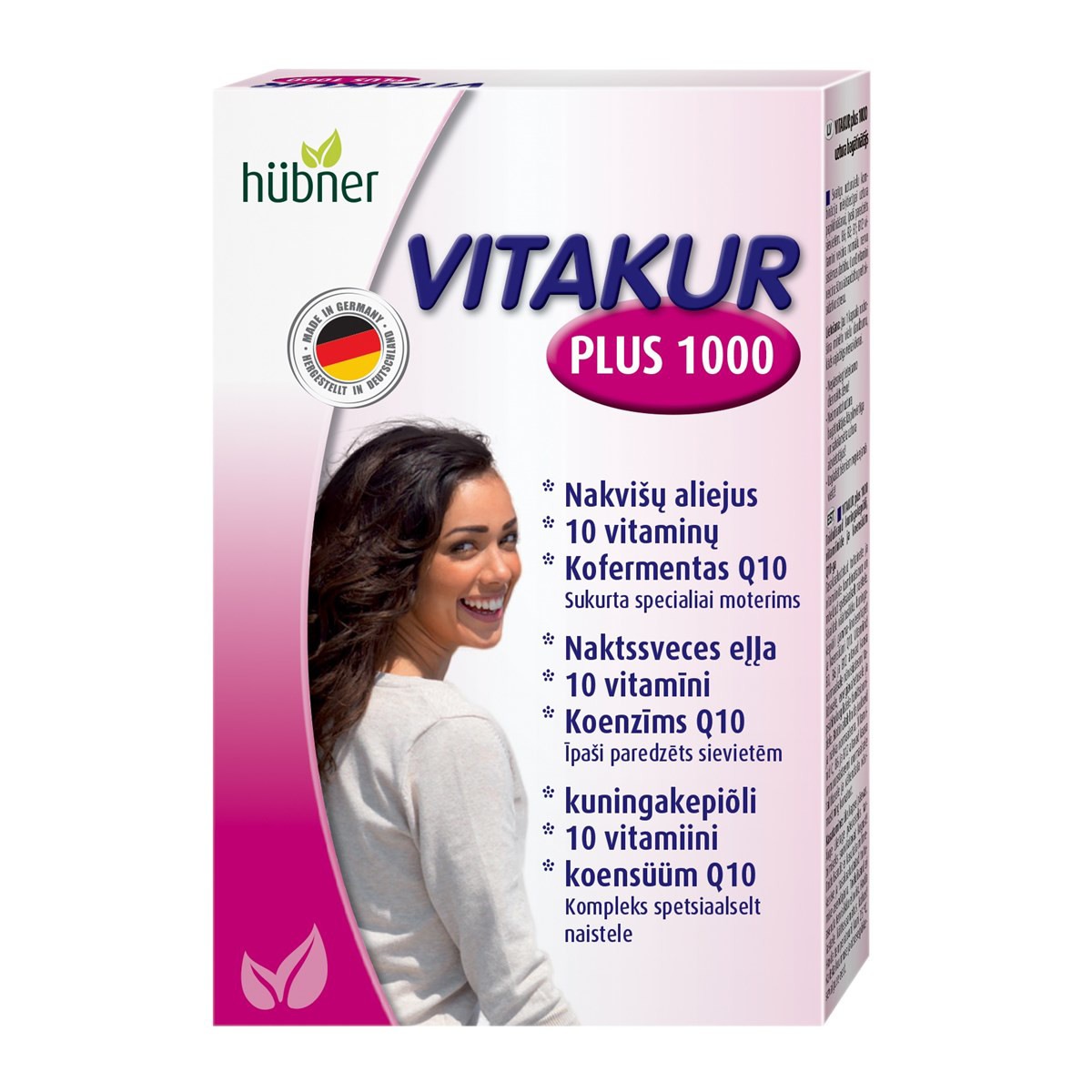VITAKUR PLUS 1000, 30 kapsulių