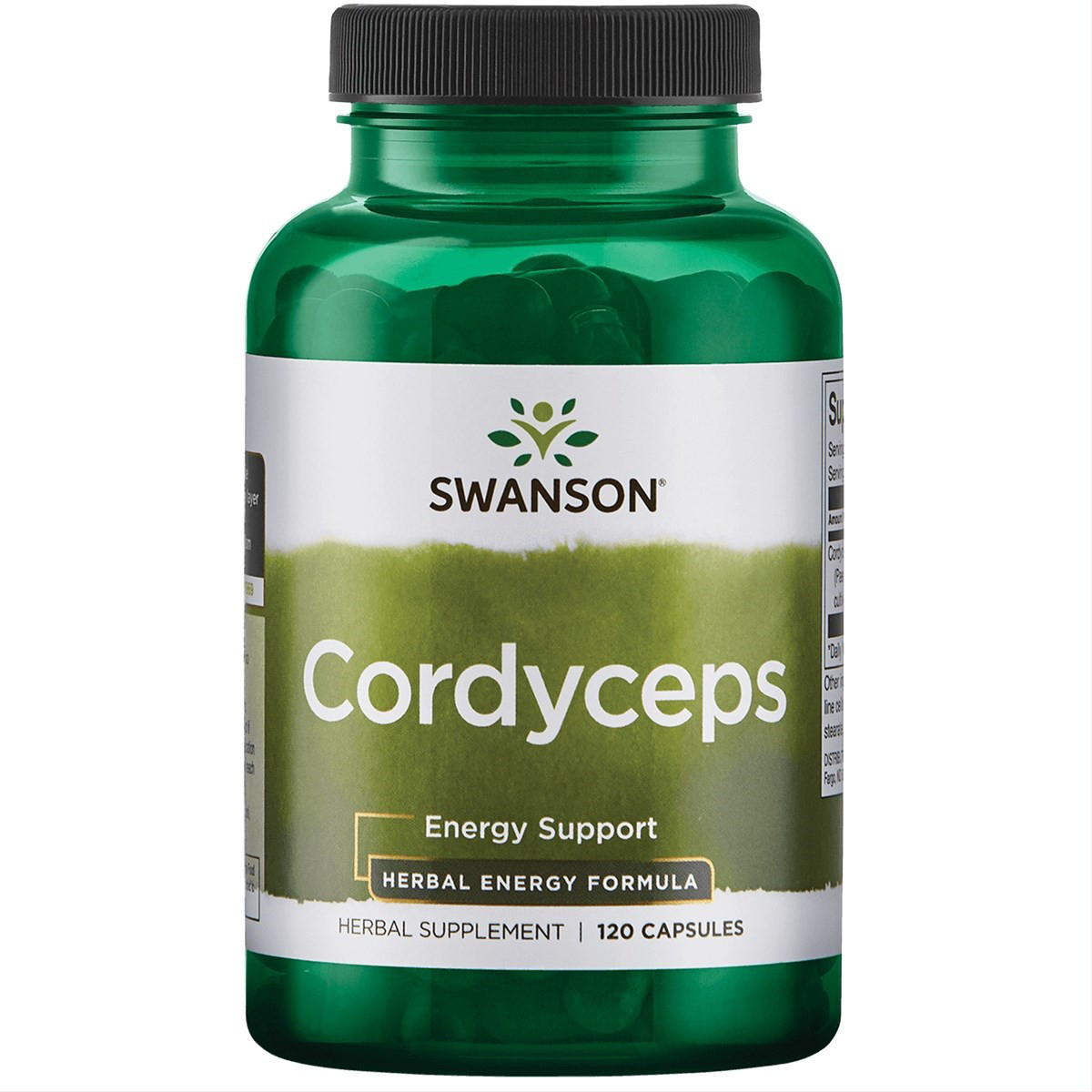 SWANSON KORDICEPSAS, 600 mg, 120 kapsulių