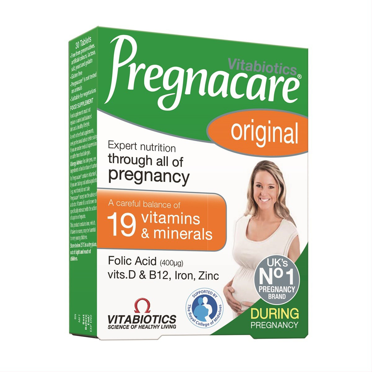 PREGNACARE, 30 tablečių