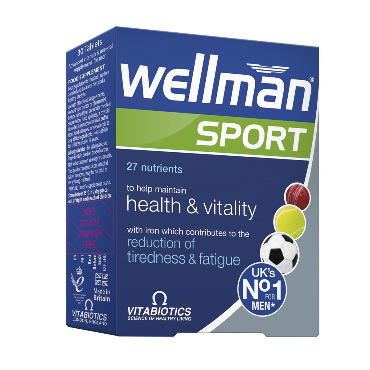 WELLMAN SPORT, 30 tablečių