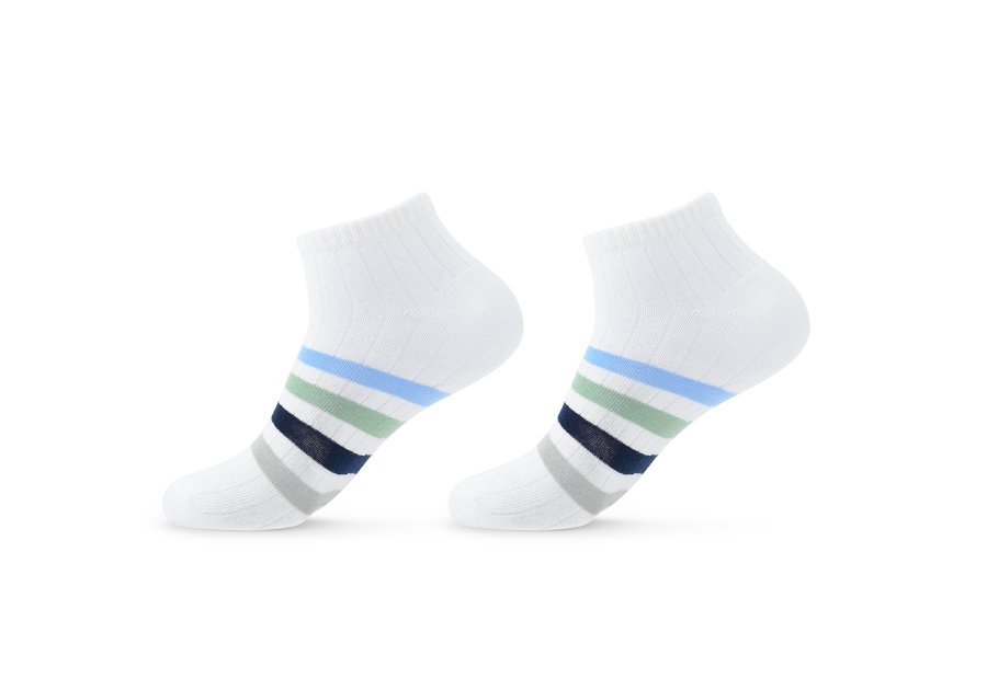 BeSNAZZY Trumpos kojinės ST-76-white/33-35