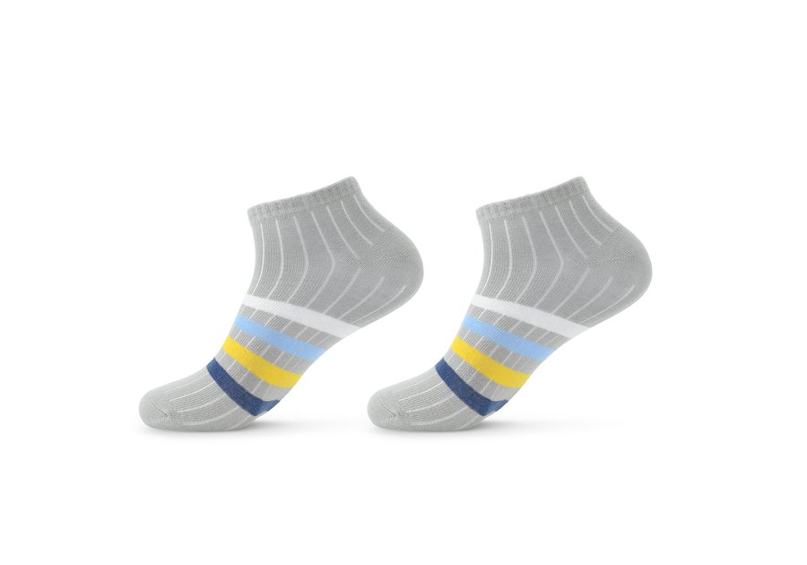 BeSNAZZY Trumpos kojinės ST-76-grey/30-32