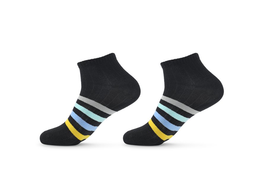 BeSNAZZY Trumpos kojinės ST-76-black/39-41