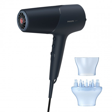 Philips | Hair Dryer | BHD512/00 5000 Series | 2300 W | Number of temperature settings 6 | Ionic function | Diffuser nozzle | Teal|BHD512/00