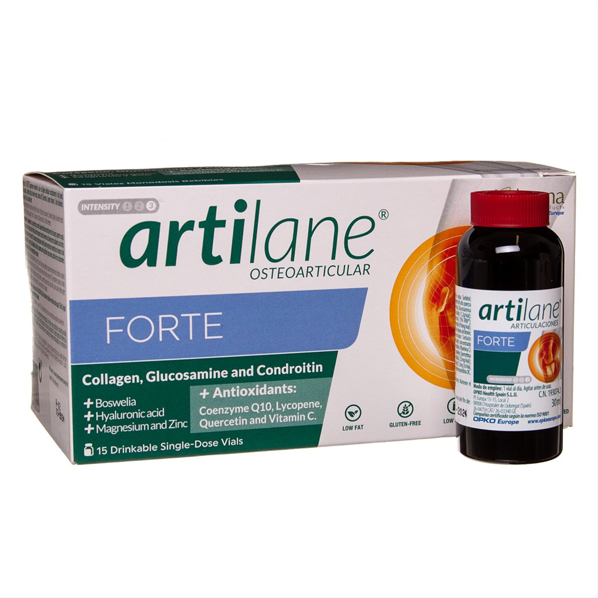 ARTILANE FORTE, skystis vienkartiniuose buteliukuose, 15 vnt.