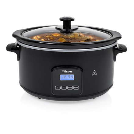 Tristar | Digital Slowcooker | VS-3920 | 210 W | Stainless steel | 4.5 L | Number of programs 4 | Black|VS-3920