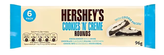Sausainiai HERSHEY'S (ROUNDS), 96g Sausainiai HERSHEY'S (ROUNDS), 96g