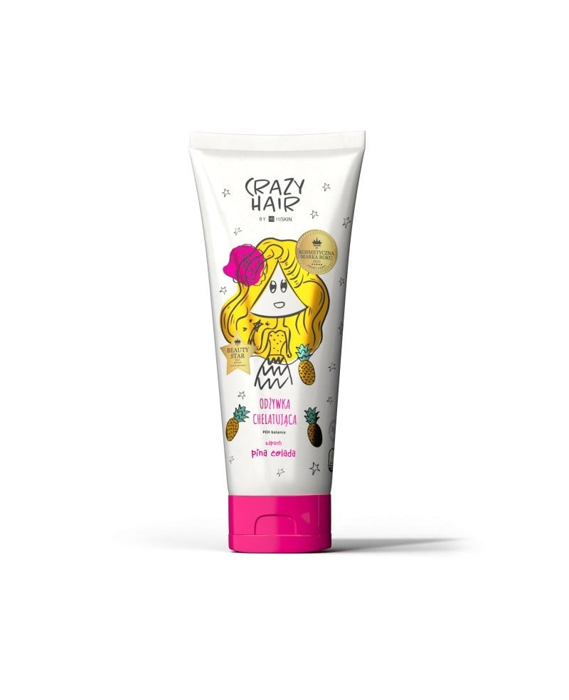 Crazy hair kondicionierius nuo build up "Pina colada" 250ml Crazy hair kondicionierius nuo build up "Pina colada" 250ml