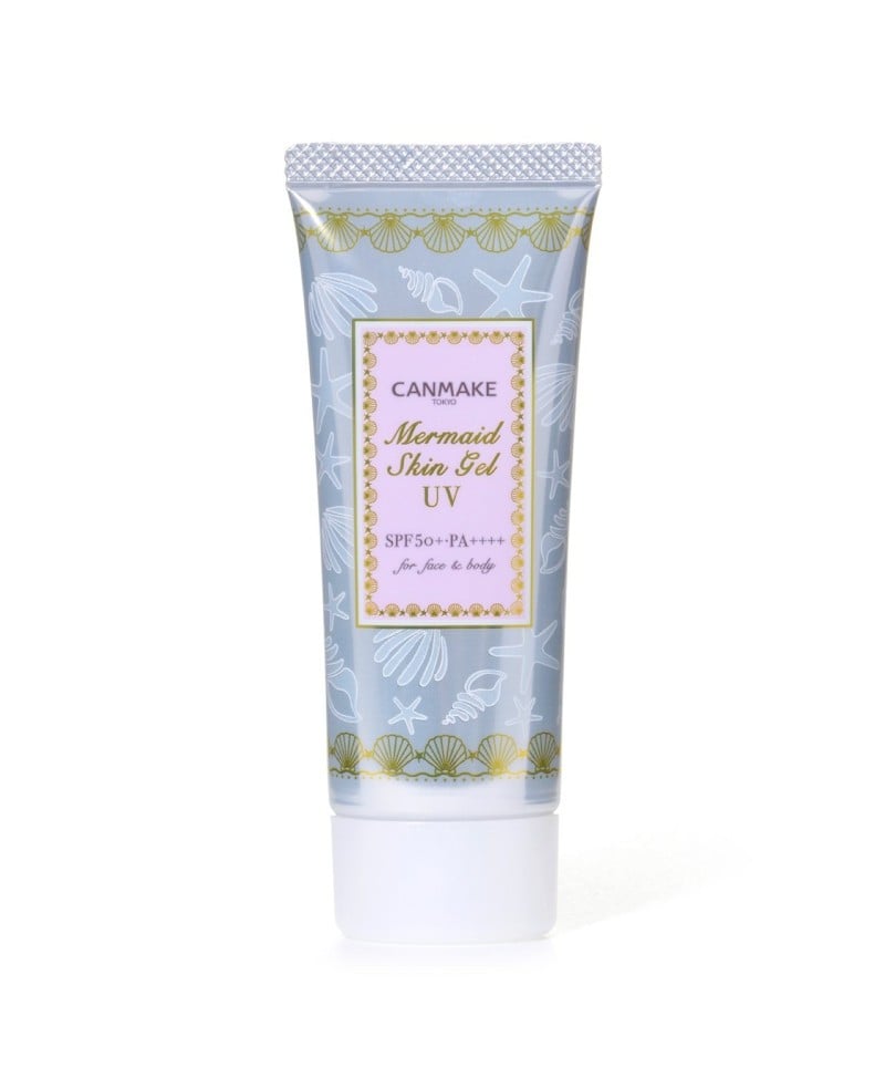 Canmake mermaid gel SPF50+ gelis nuo saulės 40g 01clear Canmake mermaid gel SPF50+ gelis nuo saulės 40g 01clear