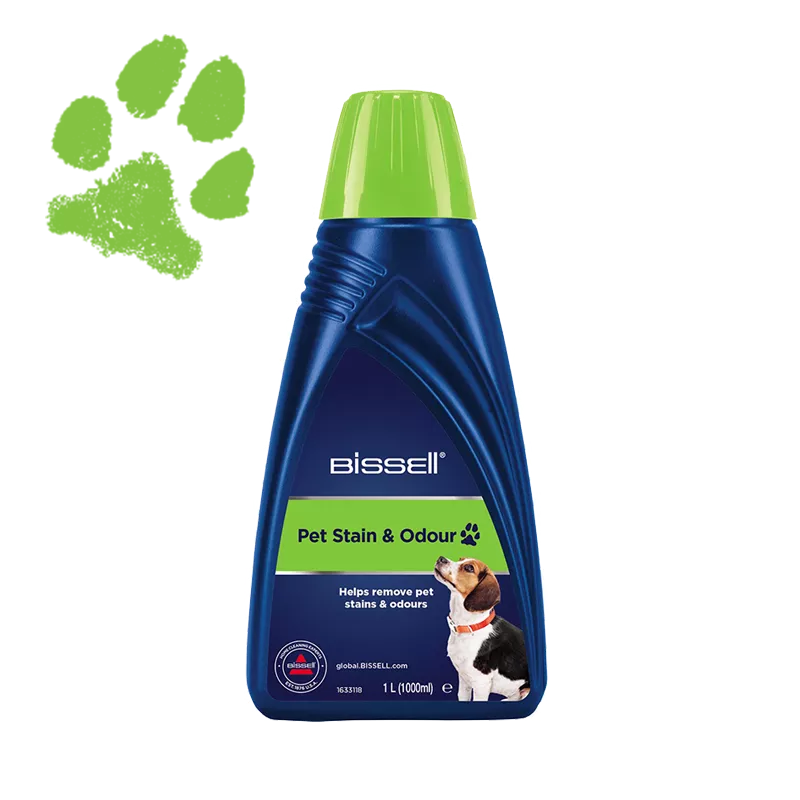 Bissell Pet Stain And Odour Formula For Spot Cleaning kilimų ir audinių valiklis, 1 l. Bissell Pet Stain And Odour Formula For Spot Cleaning kilimų ir audinių valiklis, 1 l.