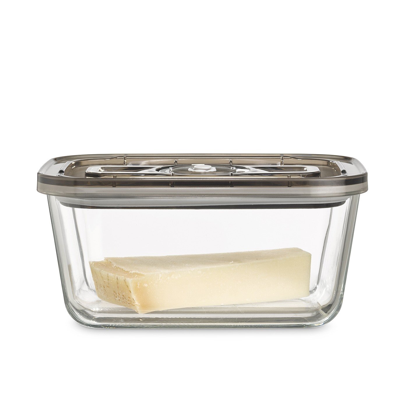Caso | Glass Vacuum Container with Plastic Lid | VacuBoxx Eco L | Transparent Caso | Glass Vacuum Container with Plastic Lid | VacuBoxx Eco L | Transparent