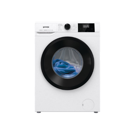 Gorenje Washing machine | W3NGPI72SBS | Energy efficiency class B | Front loading | Washing capacity 7 kg | 1200 RPM | Depth 43.5 cm | Width 59.5 cm | Display | LCD | Steam function|W3NGPI72SBS