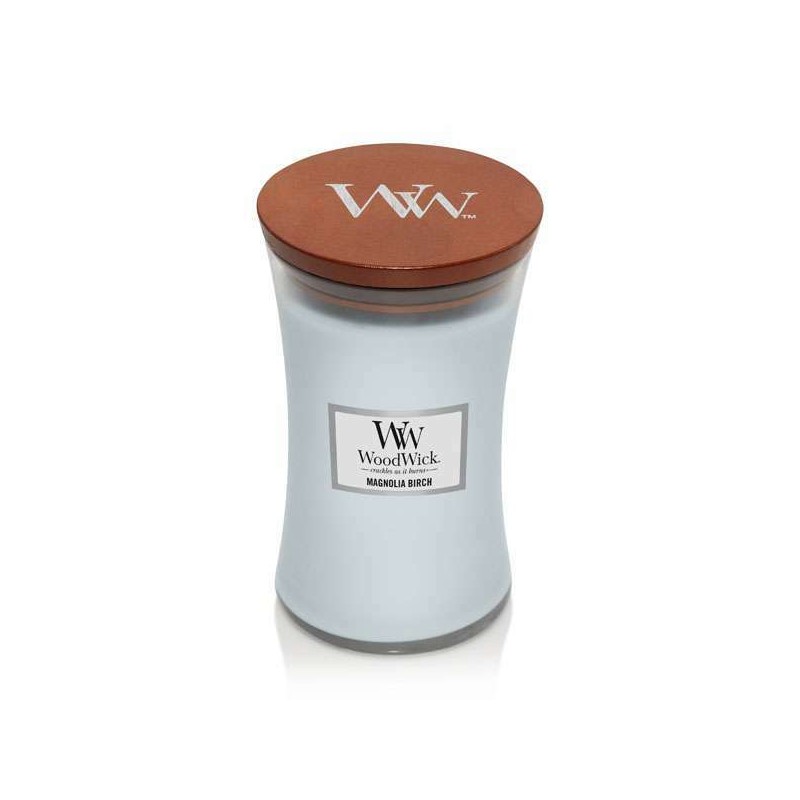 WoodWick Kvapiųjų žvakių vaza didelė Magnolija Beržas 609,5 g