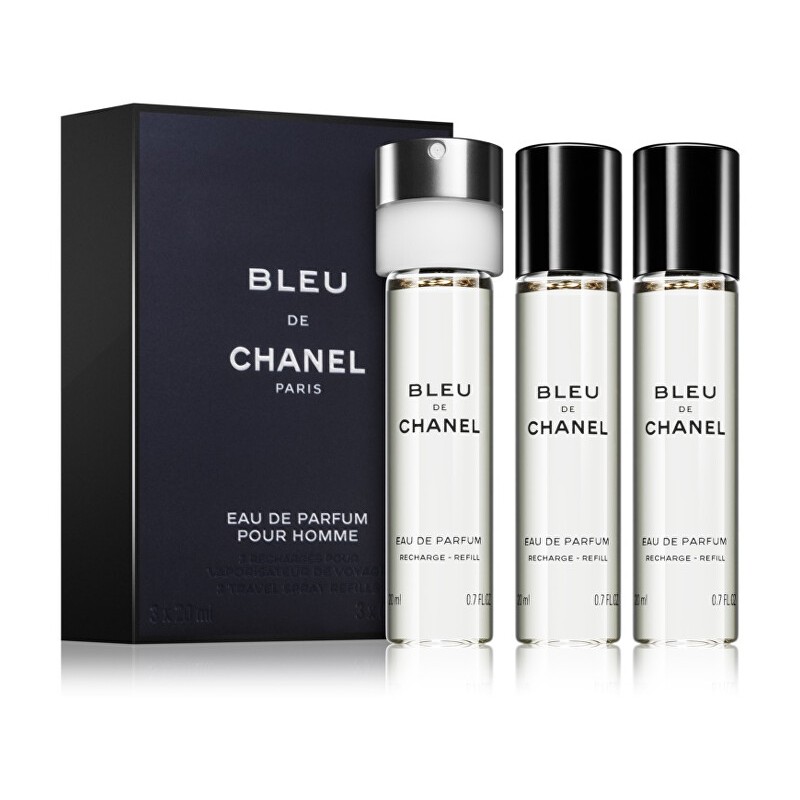 Bleu De Chanel - EDP kasetė 3 x 20 ml