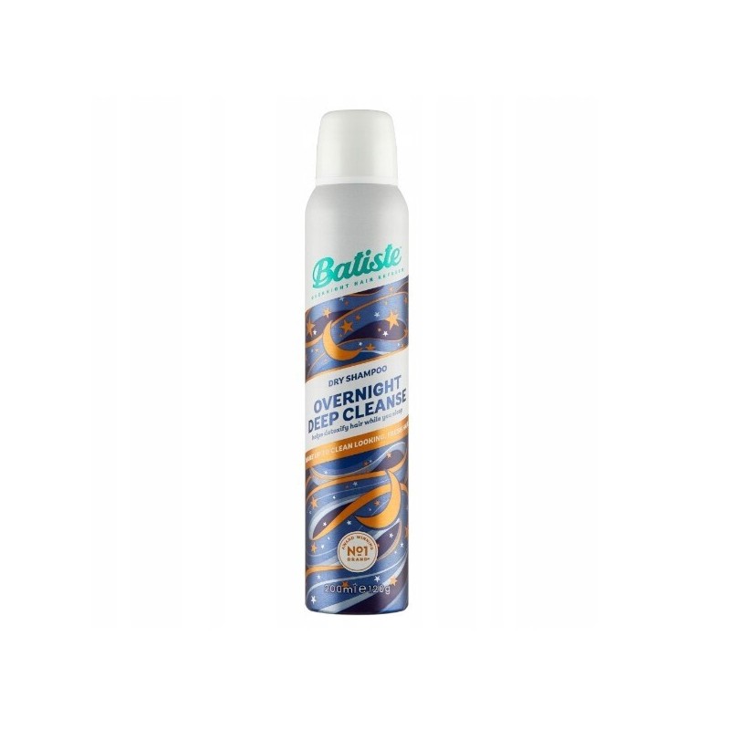 Batiste "Overnight Deep Clean" sausas šampūnas nakčiai (sausas šampūnas) 200 ml