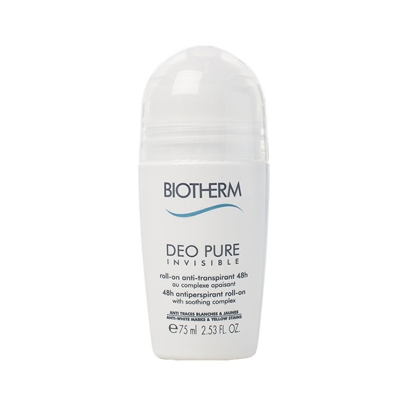 Biotherm Raminamasis 48 valandų antiperspirantas "Deo Pure Invisible" (Roll-On) 75 ml