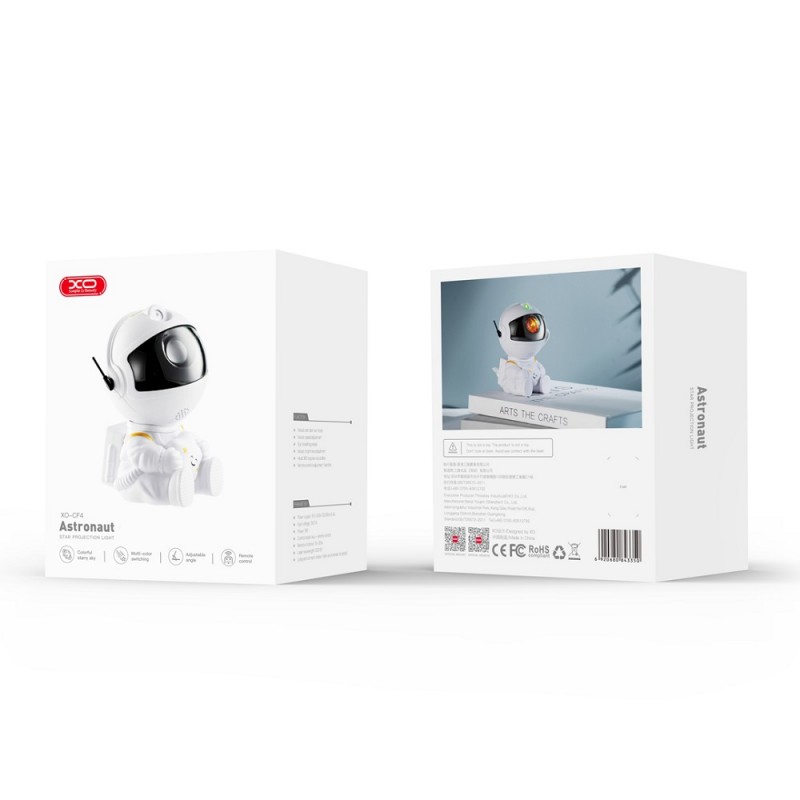 XO projektorius LED CF4 astronautas žvaigždė ir galaktika