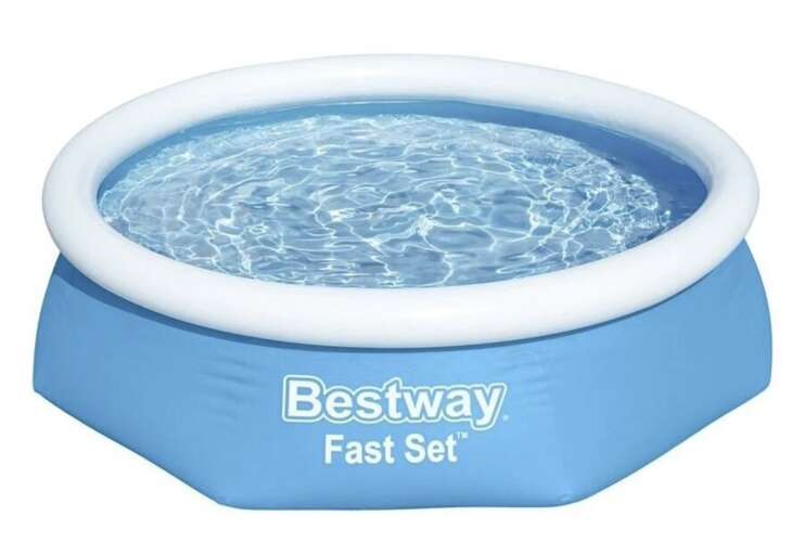 Basenas su pripučiamu apvadu 244x61cm - BESTWAY 57448