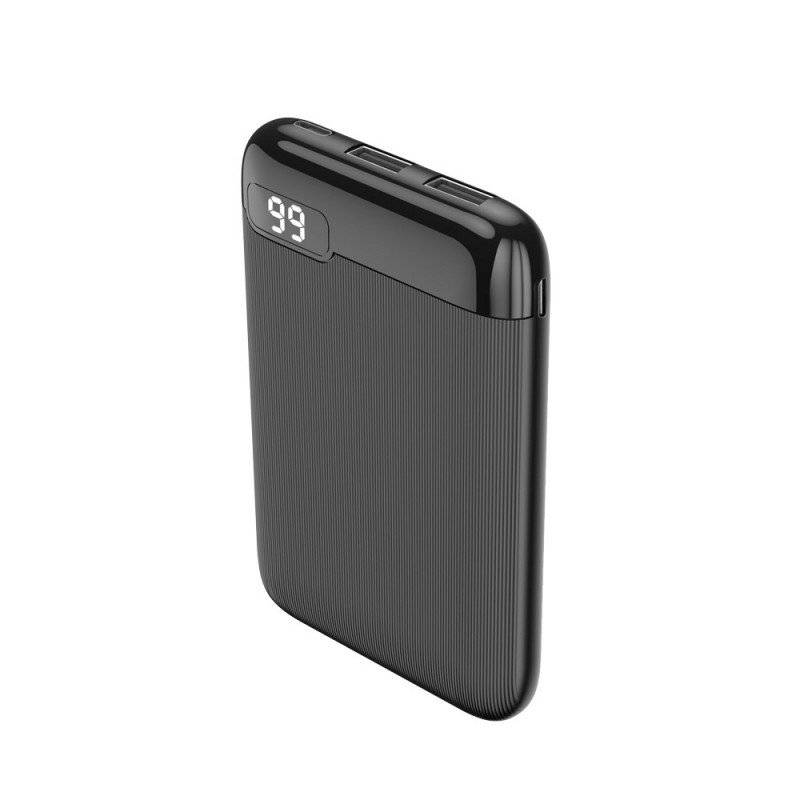 "Setty" maitinimo bankas 5000 mAh LCD SPBL-05 juodas