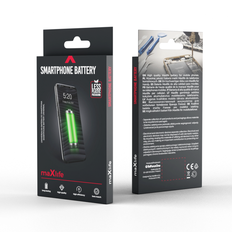 "Maxlife" baterija, skirta "Xiaomi Mi 9T" / "Mi 9T Pro" BP41 4000 mAh