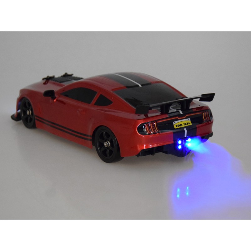 Nuotoliniu būdu valdomas automobilis RC Drift 4x4 su dūmų efekto LED apšvietimu RC0696