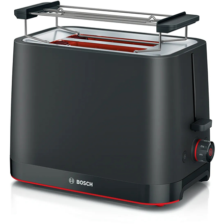 Bosch Compact Toaster | TAT3M123 MyMoment | Power 950 W | Number of slots 2 | Housing material Plastic | Black|TAT3M123