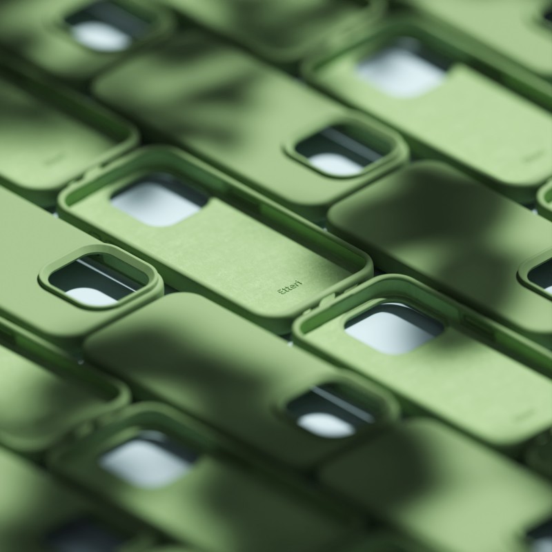 "Etteri" silikoninis dėklas "Samsung Galaxy A14", šviesiai žalias