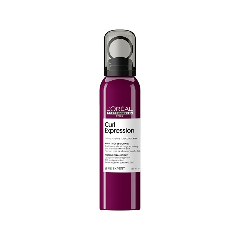 L´Oréal Professionnel "Curl Expression" džiovinimo pagreitintojas ("Professional Spray") 150 ml Garbanoti ir banguoti plaukai