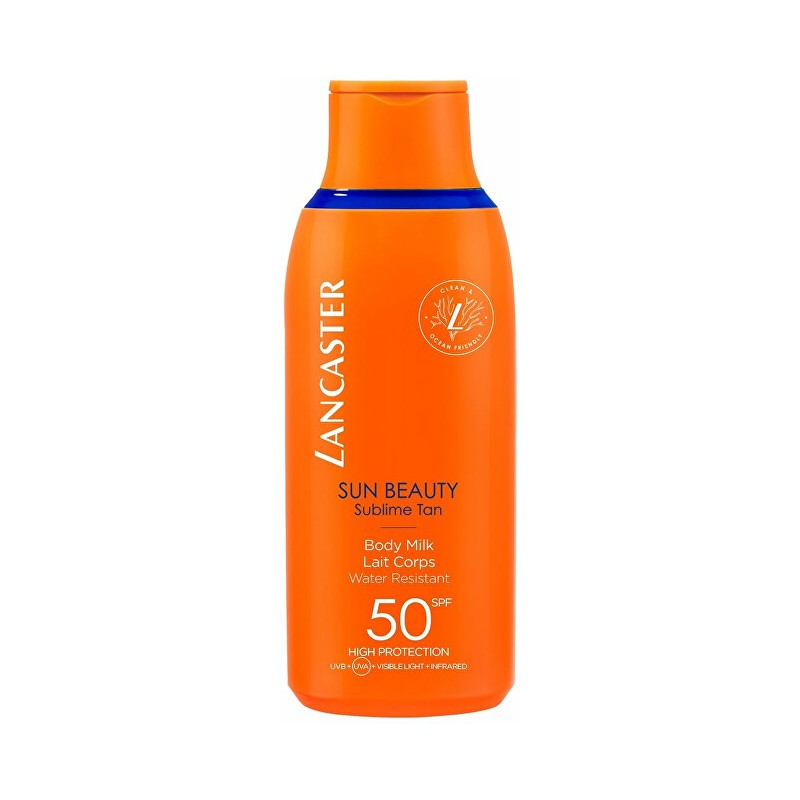 Lancaster Įdegio pienas SPF 50 Sun Beauty ("Kūno pienas") 175 ml