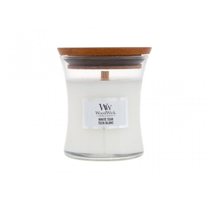 WoodWick White Teak, 85 g
