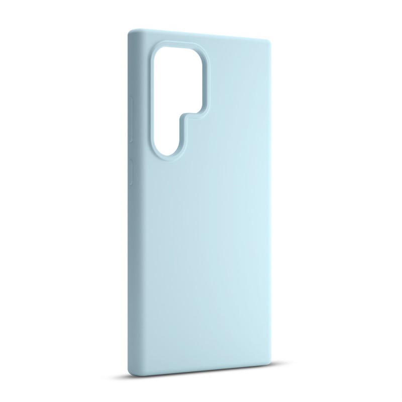Etteri Silikoninis dėklas Samsung Galaxy S24 Ultra light blue