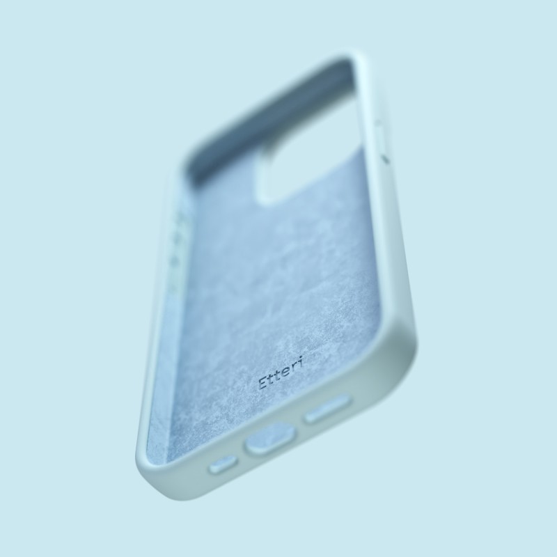 Etteri Silikoninis dėklas Samsung Galaxy A54 5G šviesiai mėlynas