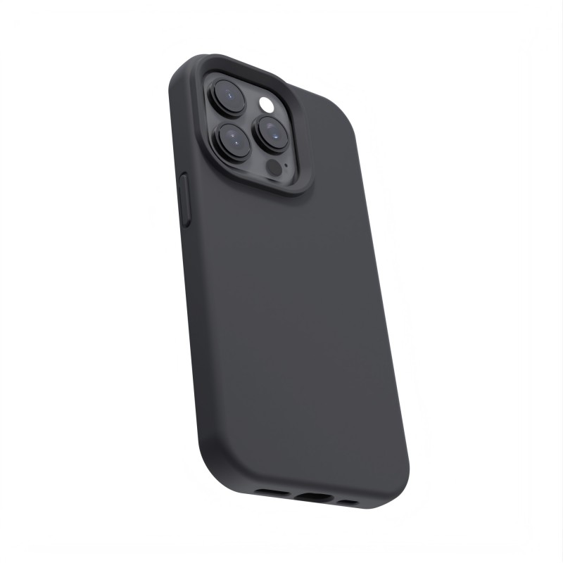 "Etteri" silikoninis dėklas "Samsung Galaxy S23 FE", juodos spalvos