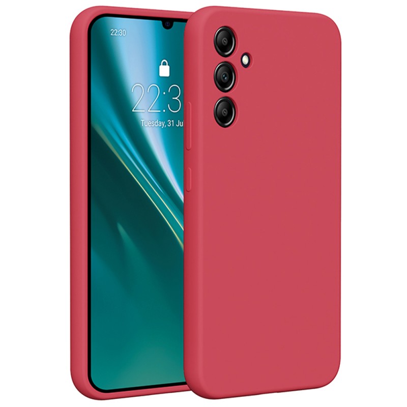 Etteri Silikoninis dėklas Samsung Galaxy A34 5G avietinis