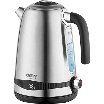 Camry | Kettle | CR 1291 | Electric | 2200 W | 1.7 L | Stainless steel | 360° rotational base | Stainless steel|CR 1291