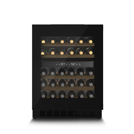 Caso | Wine Cooler | WineDeluxe WDU 36 | Energy efficiency class F | Built-in | Bottles capacity 36 | Cooling type Compressor technology | Black|07717