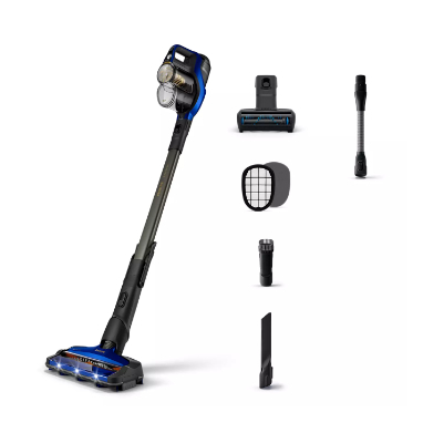 Philips | Vacuum cleaner | XC8049/01 | Cordless operating | Handstick | - W | 25.2 V | Operating time (max) 70 min | Blue/Black | Warranty 24 month(s)|XC8049/01